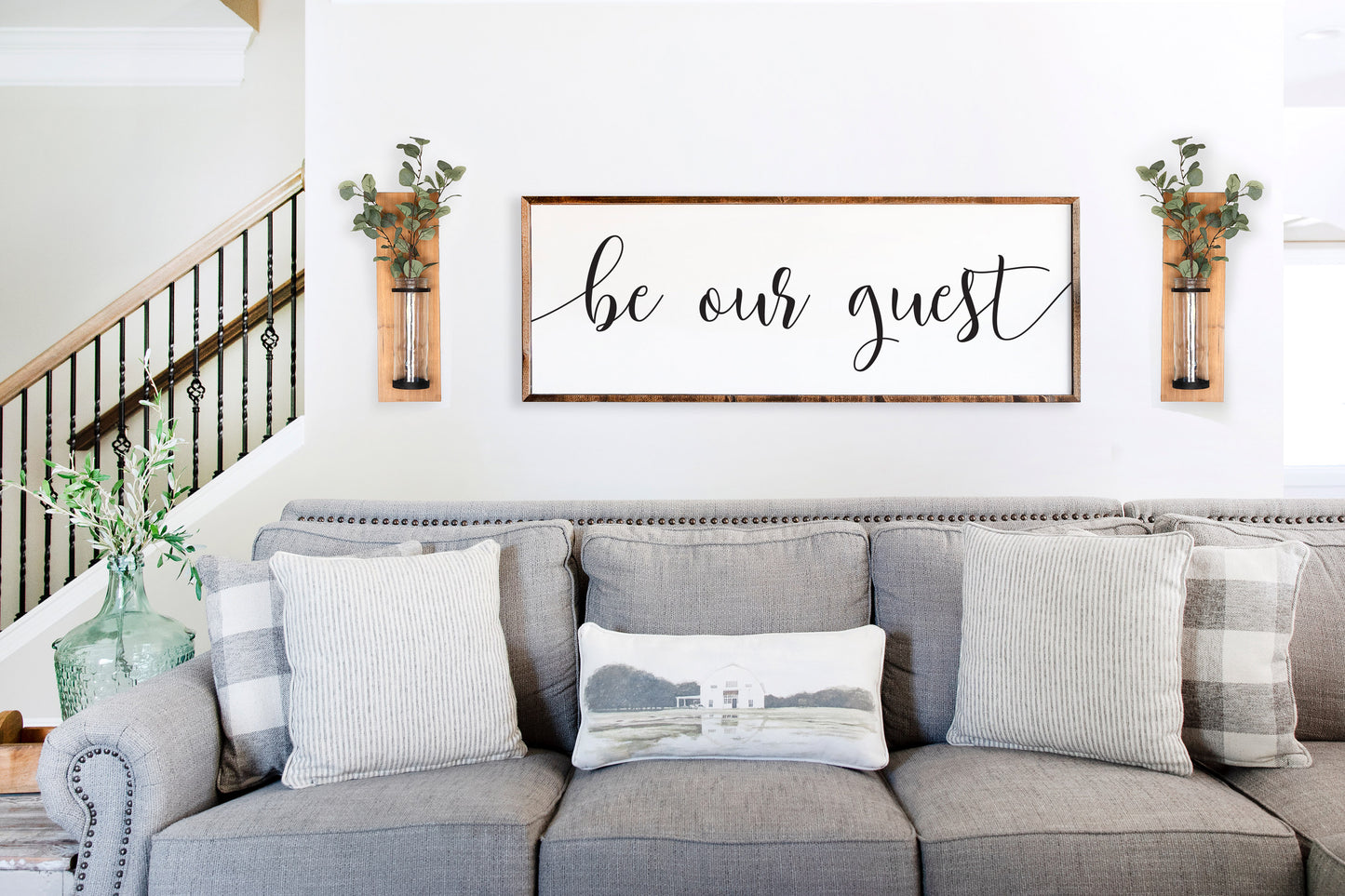 Be Our Guest Wooden Sign #PHS46