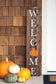 Christmas and Fall Welcome Sign - Porch Decor