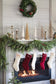 Personalized Christmas Stockings - Embroidered Stocking