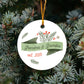 First Christmas As Grandparents - Personalized Ornament - Gift for Grandma OR55
